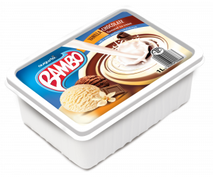 VANILLA-CHOCOLATE FAMILY ICE CREAM 1L